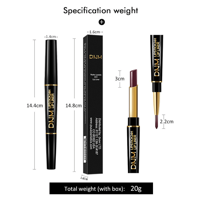 💖49% OFF💎$9.99💄2-in-1 Waterproof Lipstick Lip Liner