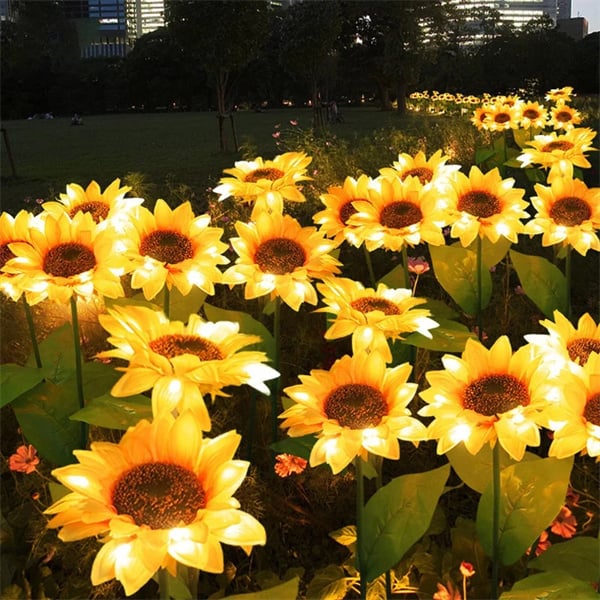 Solar Sunflowe 🌻Waterproof Solar Sunflower Light – lionclay