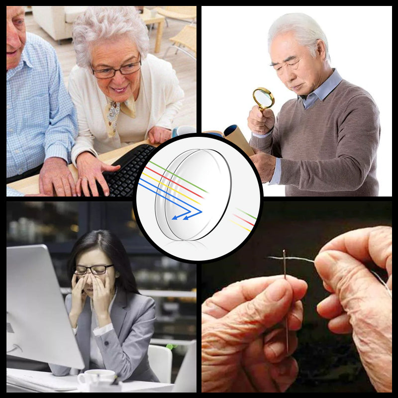 🔥Ultra-lightweight Geometric Shape Reading Glasses