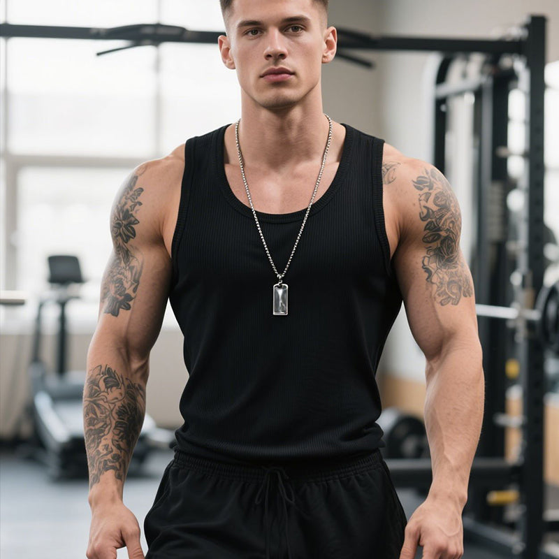👔Men's Cotton Fitness Tank Top