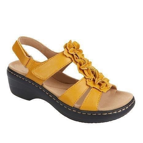Summer Flower Platform Sandals