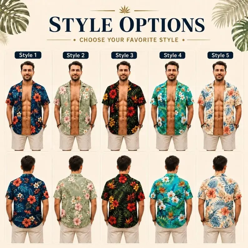 Funny Muscle T Shirt for Men, Hawaiian Shirt Illusion Tee, Personalized 3D Fake Open Shirt💪🔥