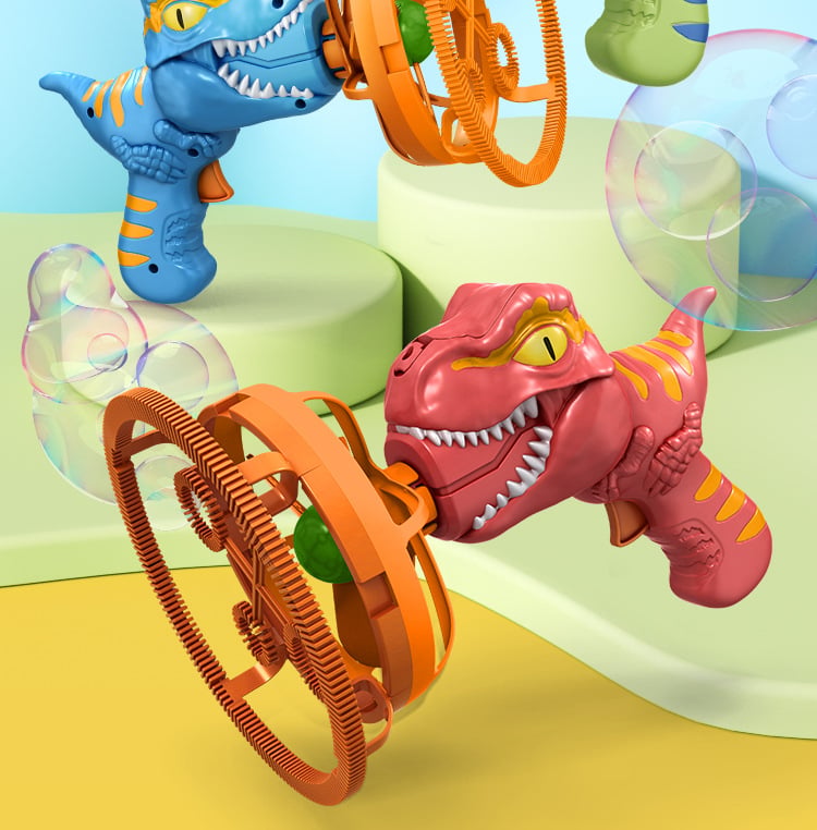 Electric Dinosaur Bubble Machine