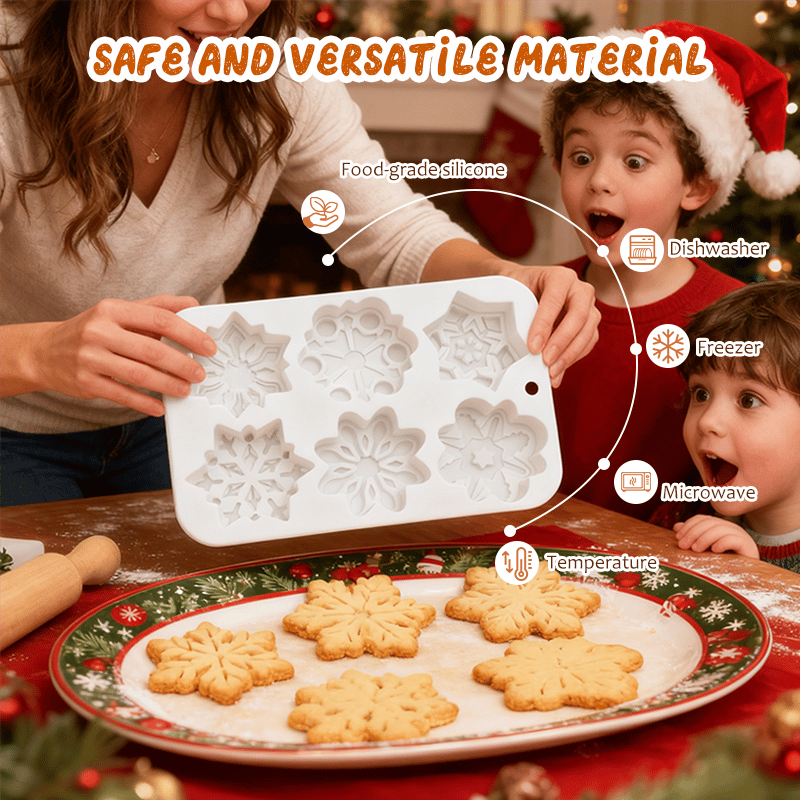 Snowflake Silicone Molds