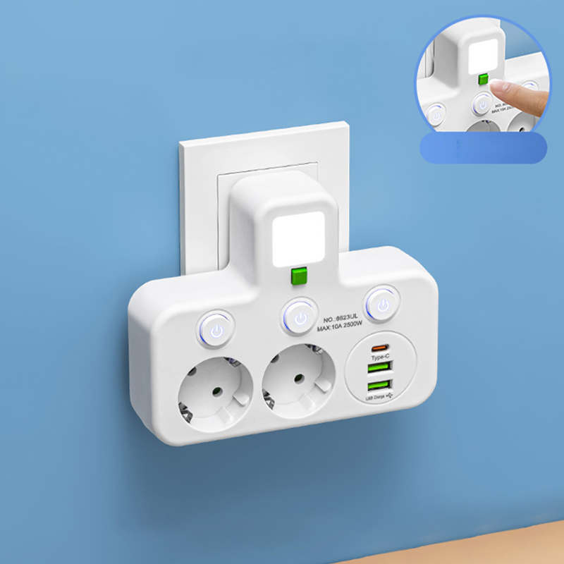 📢📢 ⏰Smart power strip with USB ports