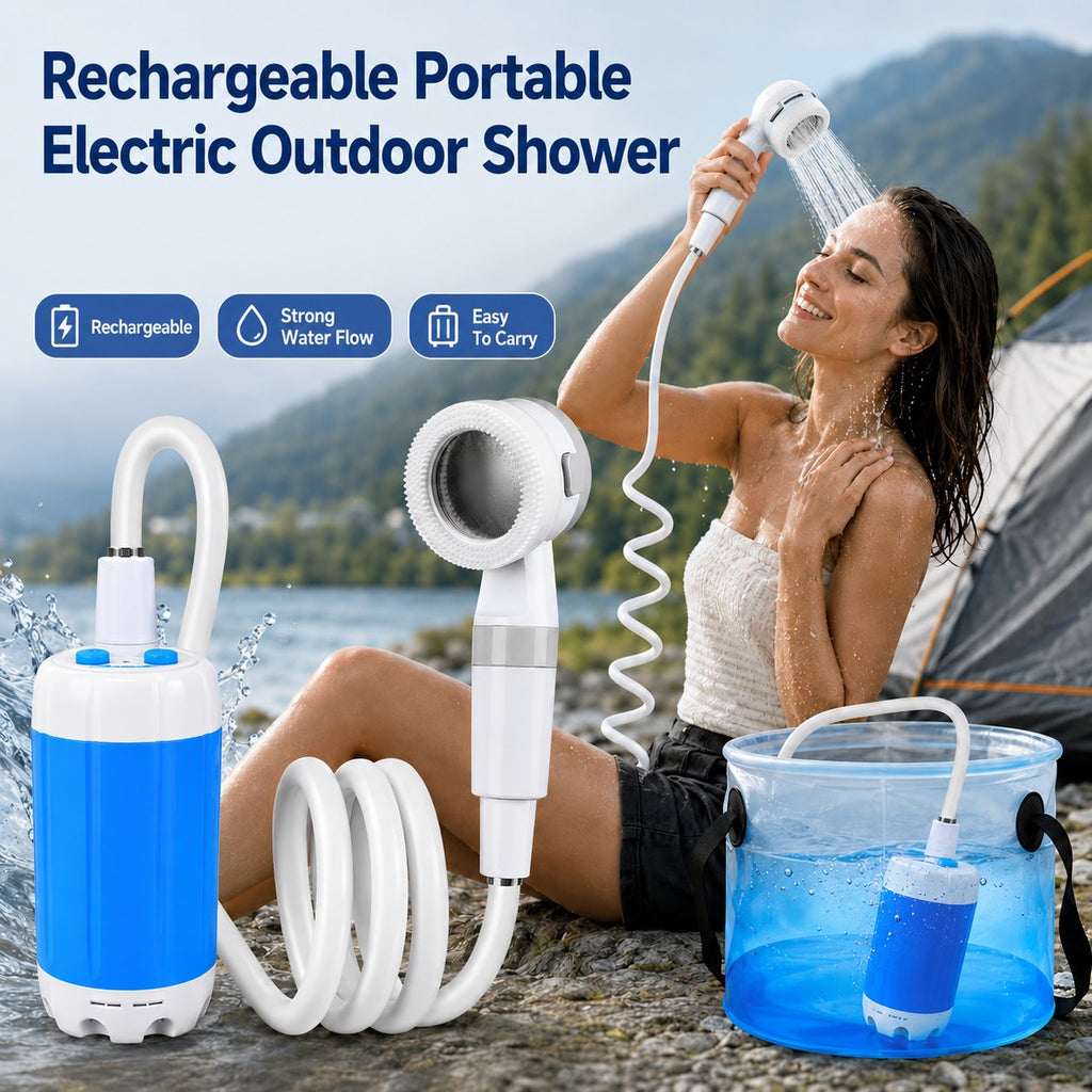 Rechargeable Portable Electric Outdoor Shower
