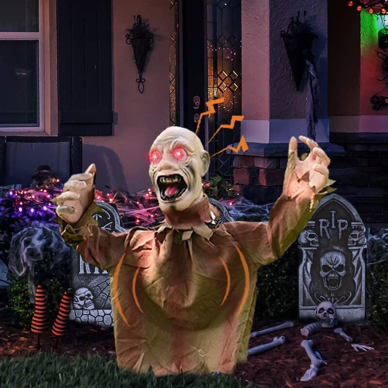 🔥🔥🔥🎃Swing Ghost Voice Control Decorative Props
