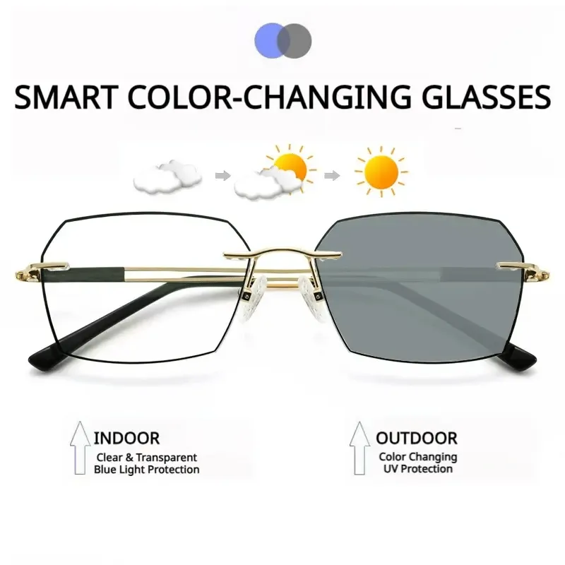 🔥Ultra-lightweight Geometric Shape Reading Glasses