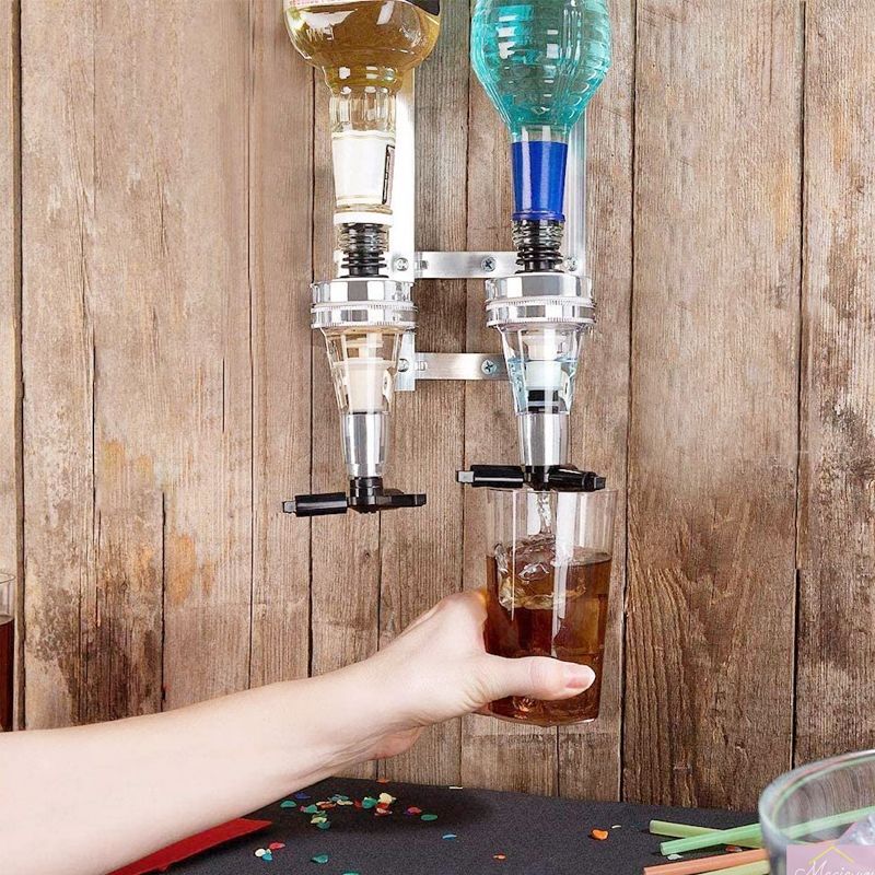 🔥Wall-mounted quantitative spirit dispenser for one bottle