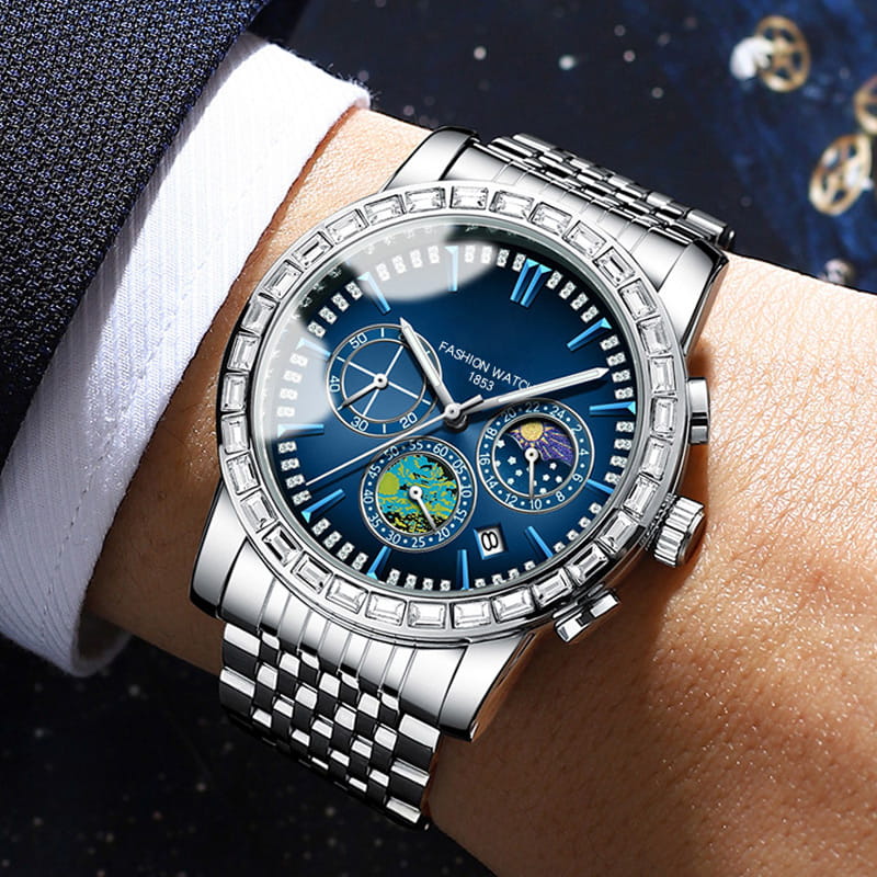 💎Men’s Luxury Steel Quartz Watch