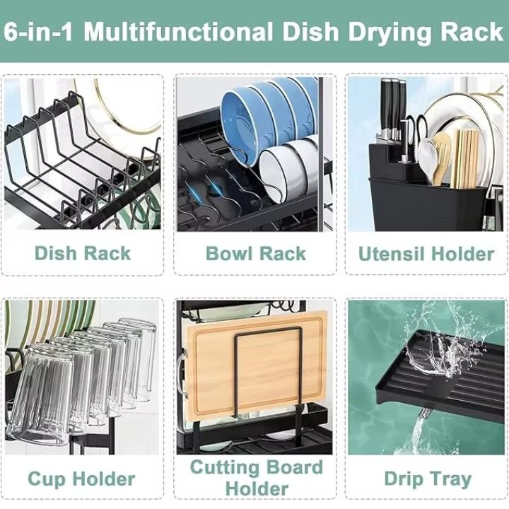 🔥Premium 2-Tier Dish Rack
