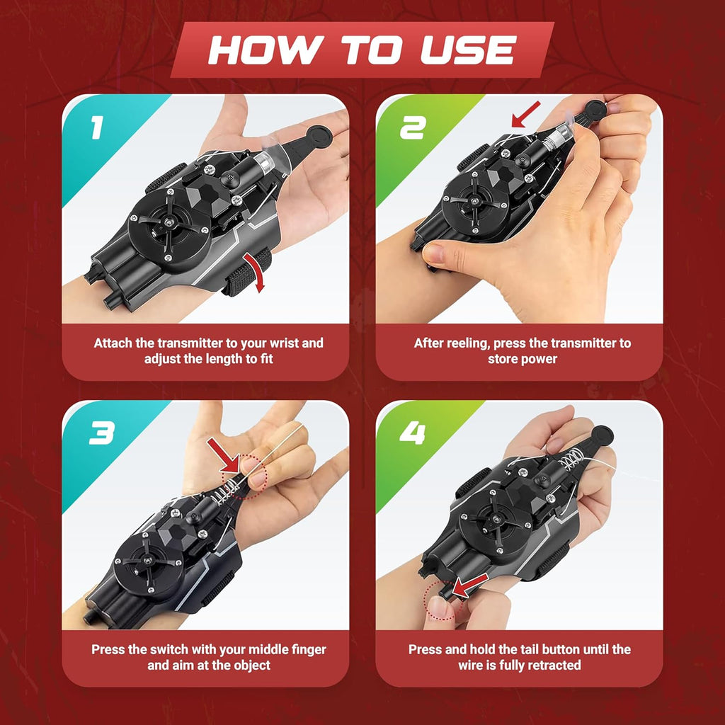 🚚 Web Shooter - A Wonderful Gift for Kids🎁