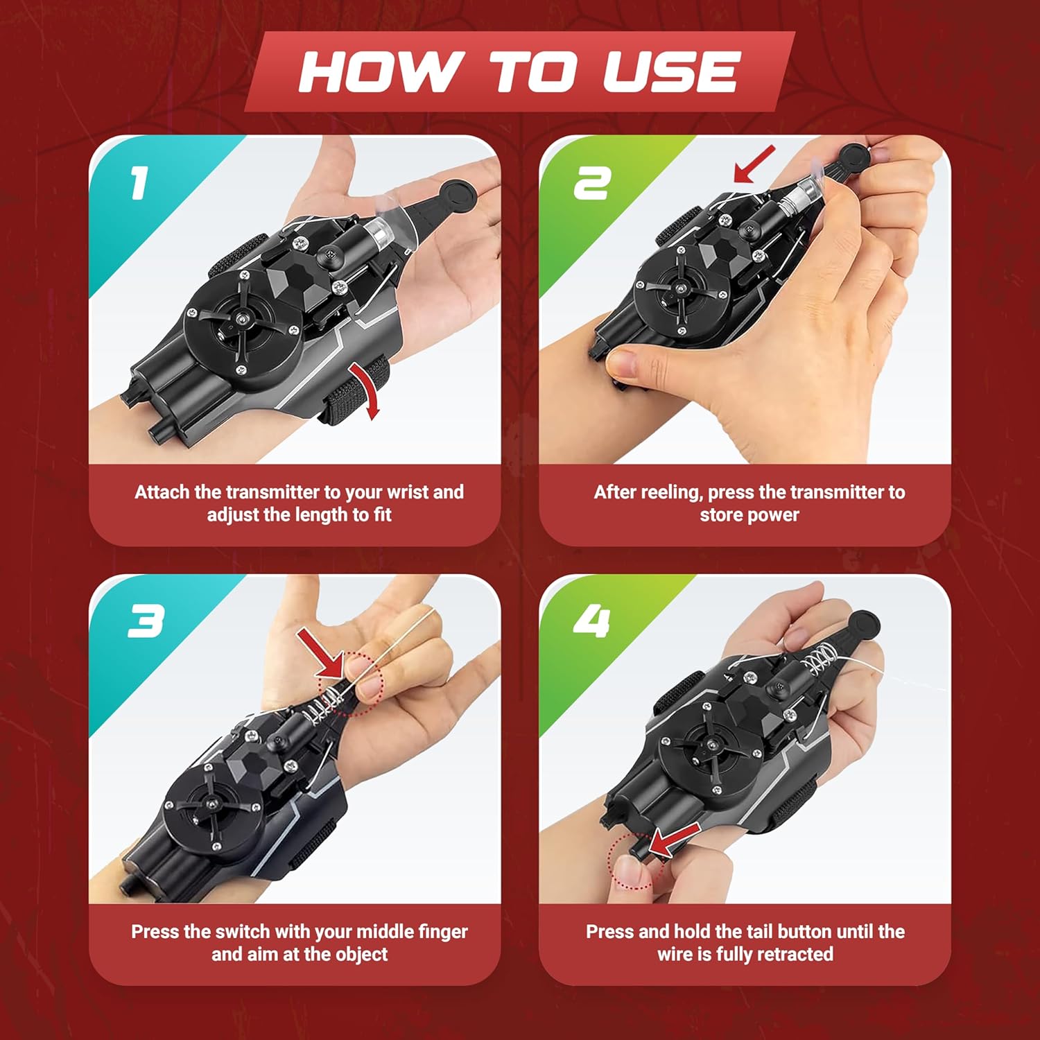 🚚 Web Shooter - A Wonderful Gift for Kids🎁