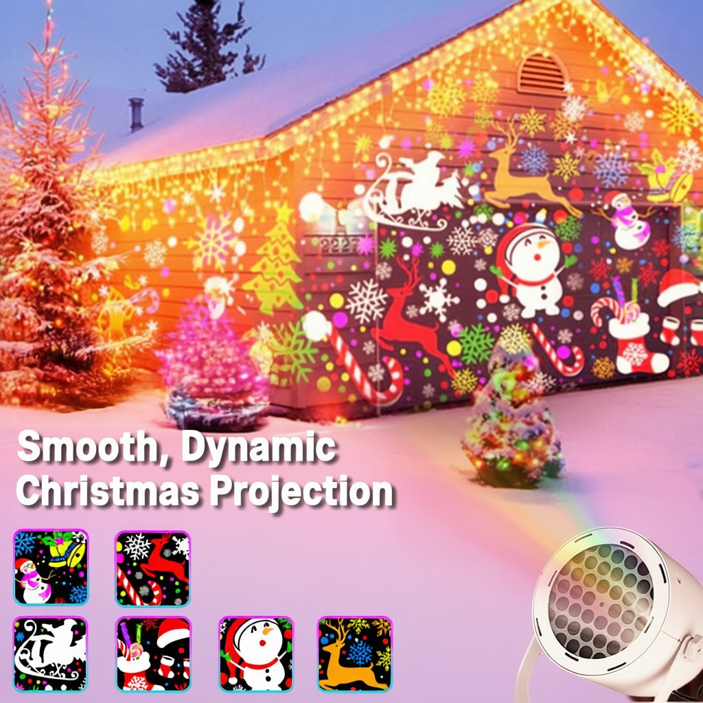 🔮Mini LED Christmas Projector Light