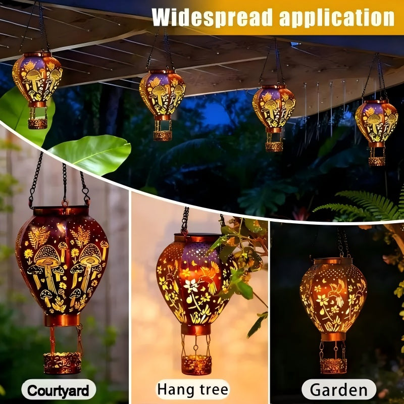 ⏳Time-Limited Special⏰Solar-Powered Hot Air Balloon Lantern