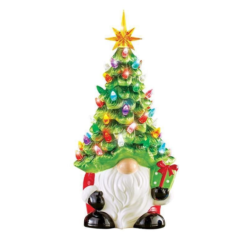 Christmas dwarf decoration with light