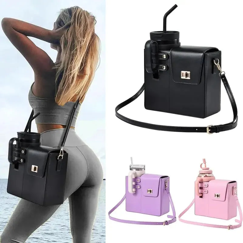 🌟🎉Women's Adjustable Crossbody Bag — With Water Bottle Pocket and Wallet Compartment