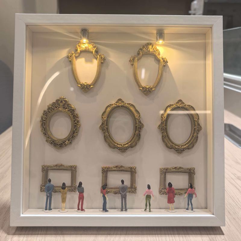🔥 - DIY Mini Museum Silhouette Box