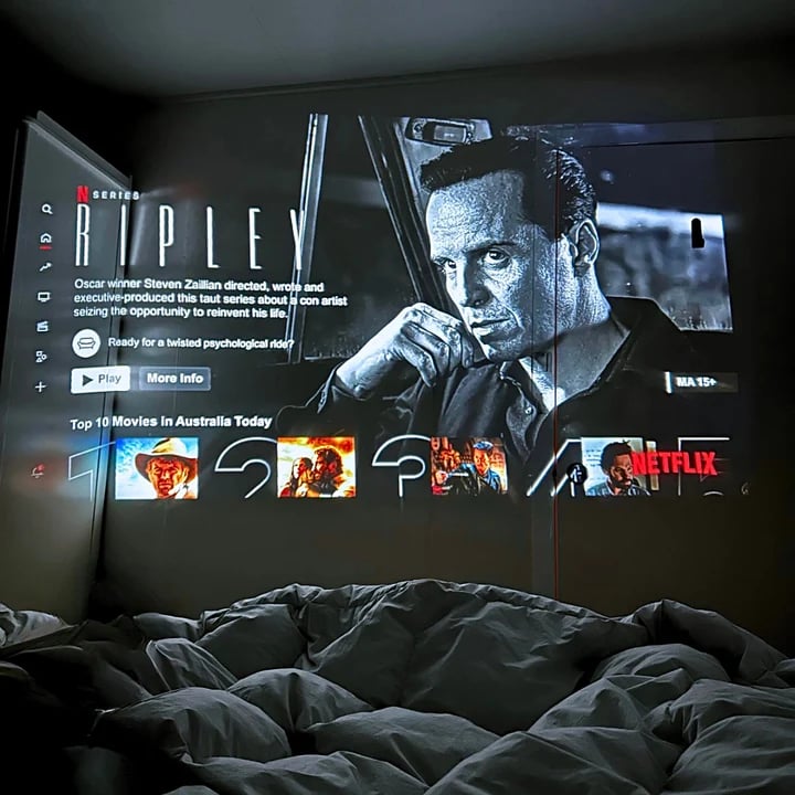 🎥✨ 4K Home Cinema & Outdoor 1080P HD Projector