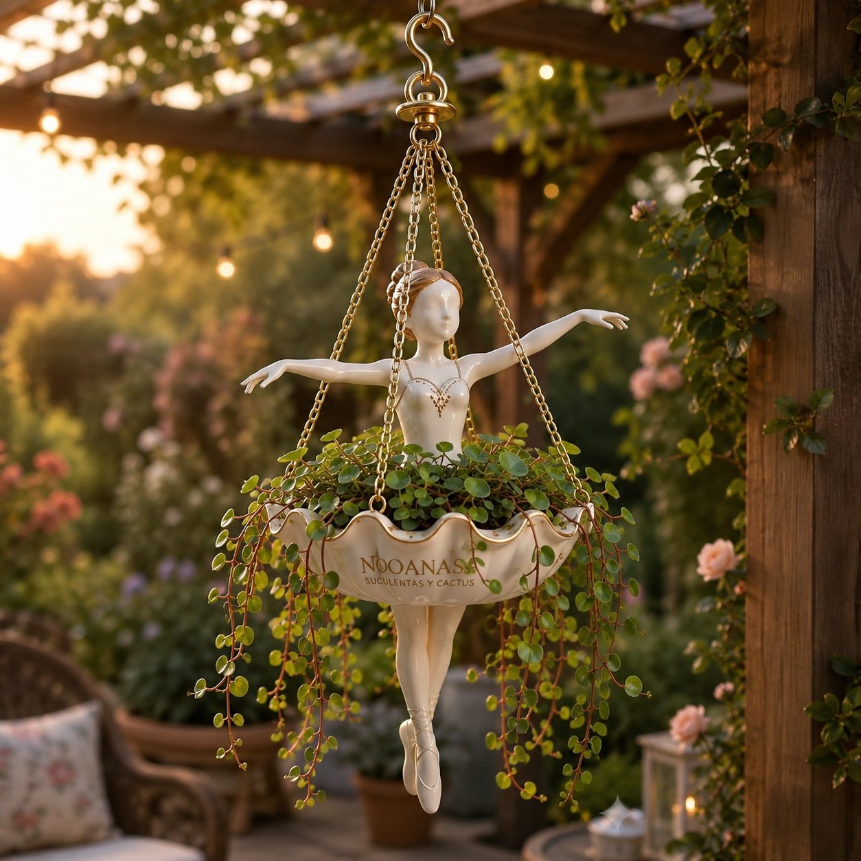 Turn Small Spaces Into Hanging Garden Art