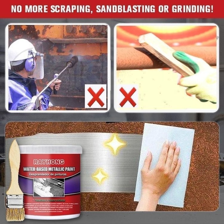 ✨Water-based Metal Rust Remover