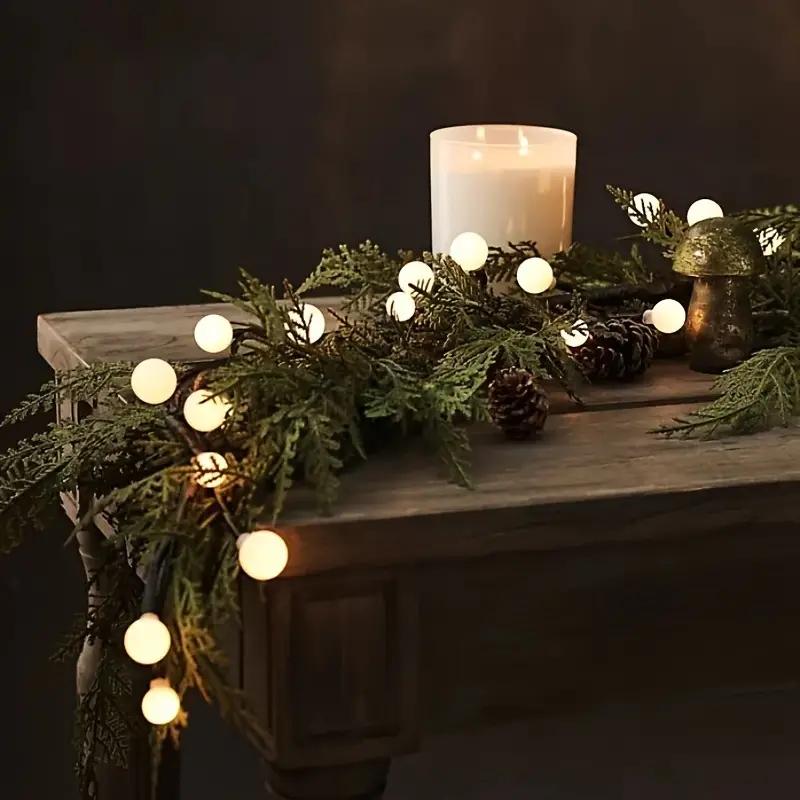 💕Lush Artificial Cedar Garland