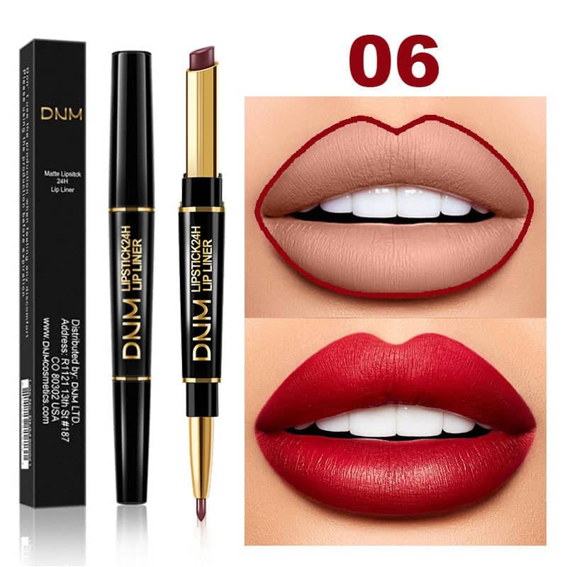 💖49% OFF💎$9.99💄2-in-1 Waterproof Lipstick Lip Liner