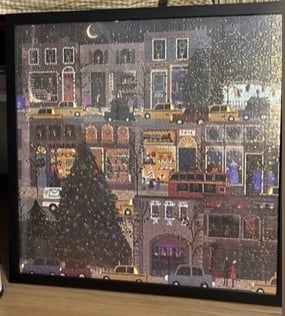 Christmas Winter Lantern Puzzle-500 Piece Paper