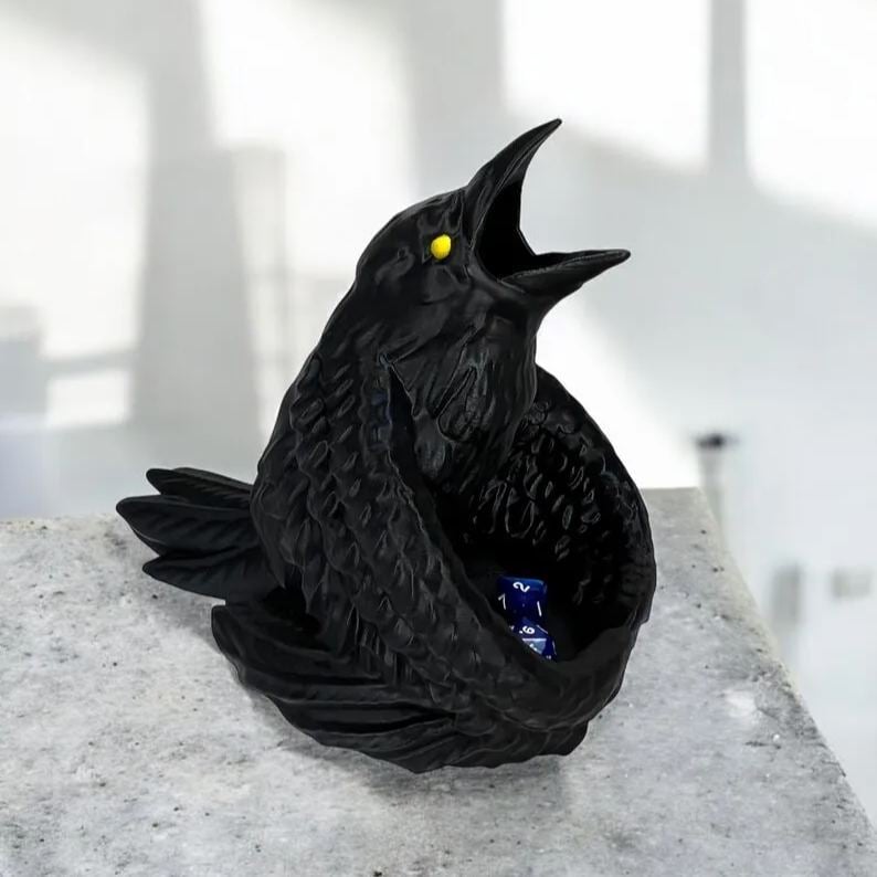 Black Raven Dice Tower