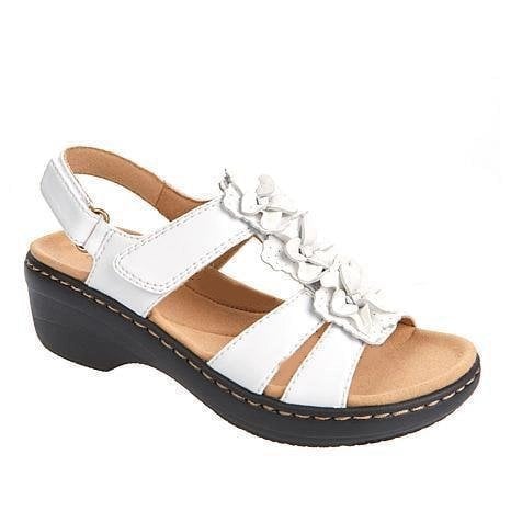 Summer Flower Platform Sandals