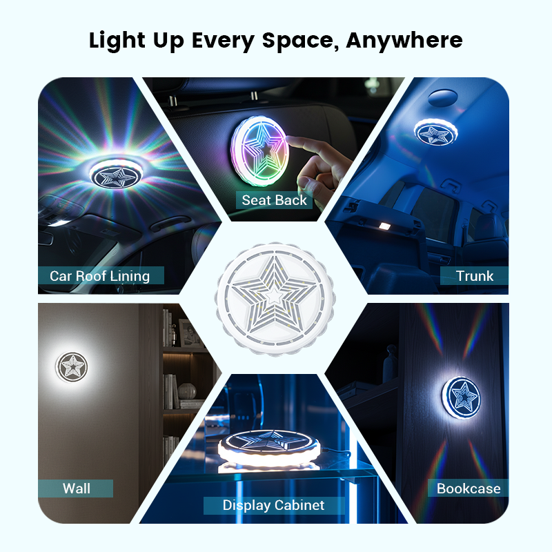 ✨[Car Interior Roof Light - Magnetic Multi-Mode Rechargeable]✨