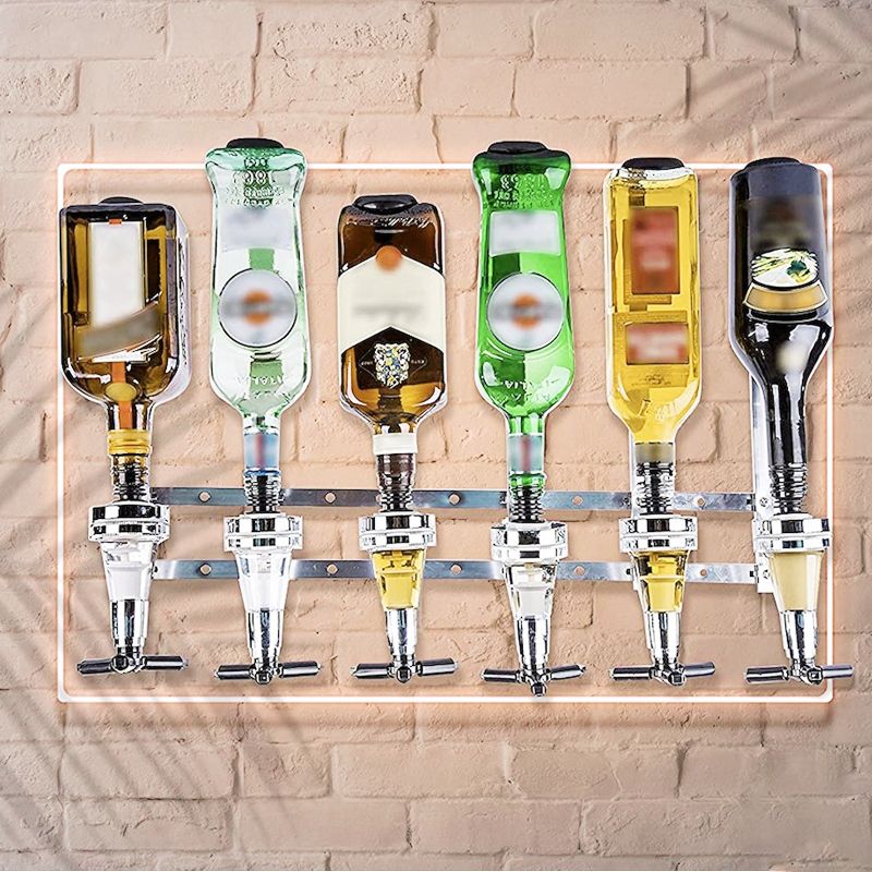🔥Wall-mounted quantitative spirit dispenser for one bottle