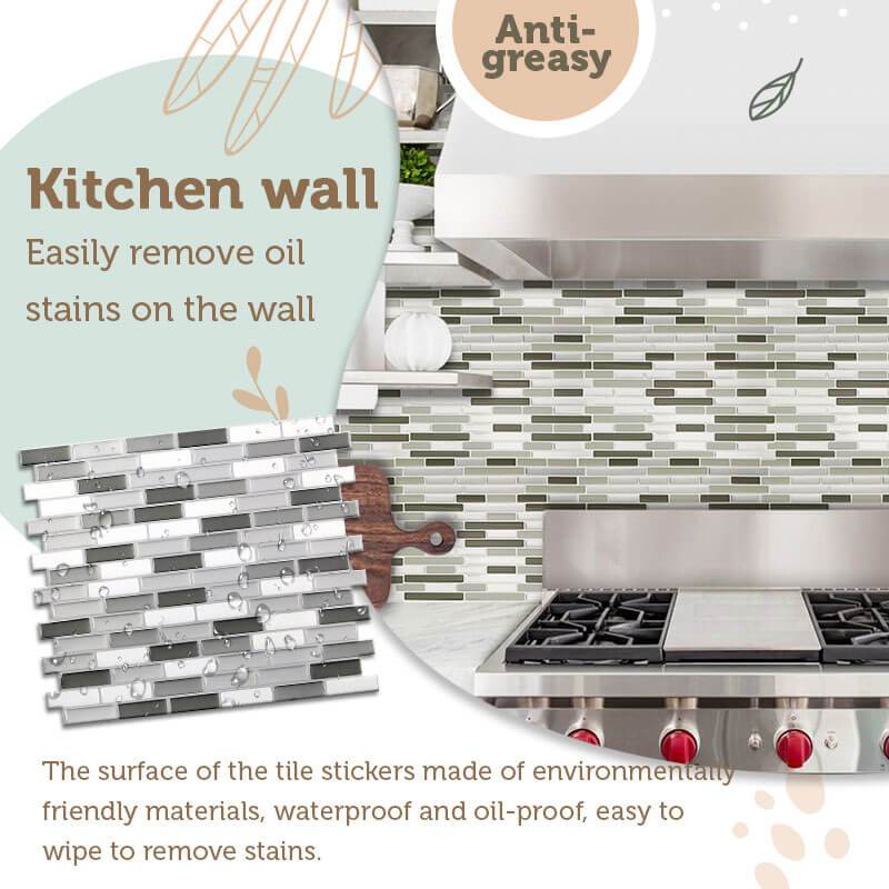 Crystal tile self-adhesive 3D wall sticker