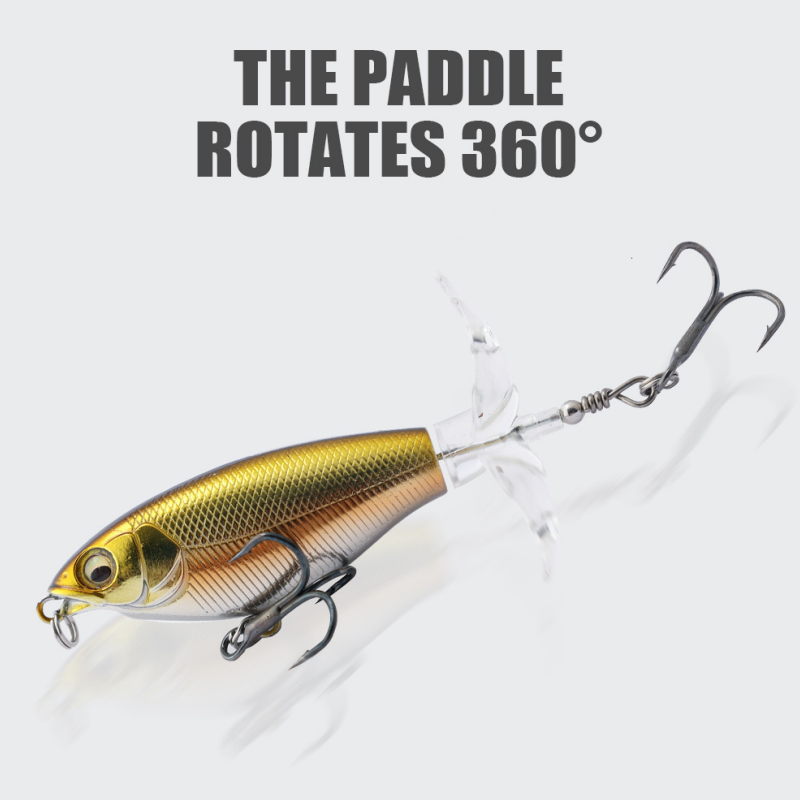 🎉❄️6.5g/12g propeller surface lure bionic fish hook❄️
