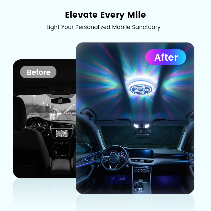 ✨[Car Interior Roof Light - Magnetic Multi-Mode Rechargeable]✨