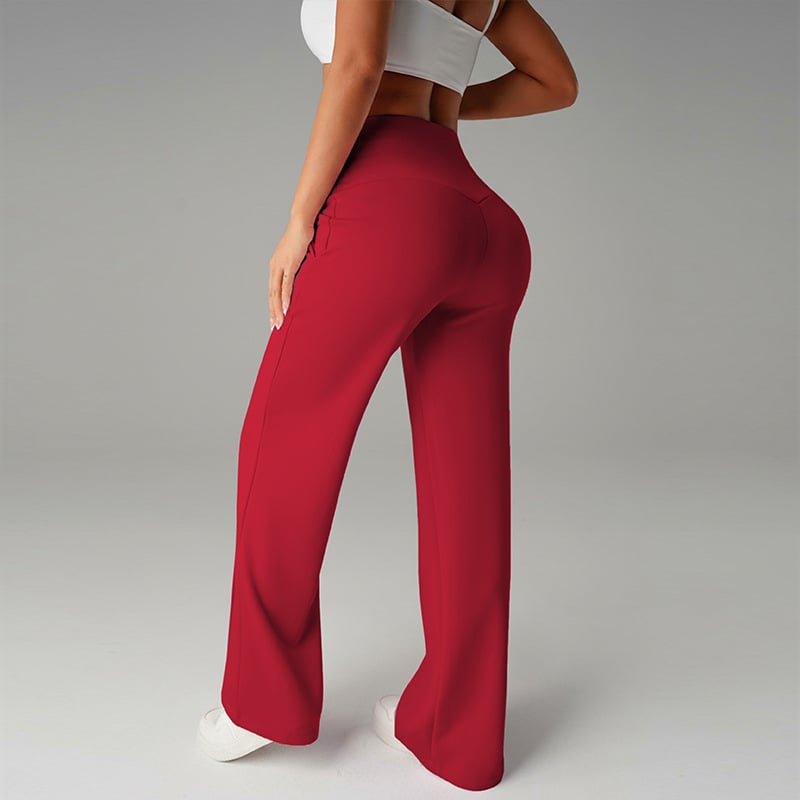 💕Women's Plain Loose Straight Leg Pants