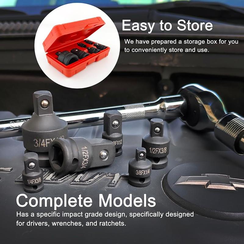 Exclusive Offer💥6 Piece Impact Socket Adapter Set