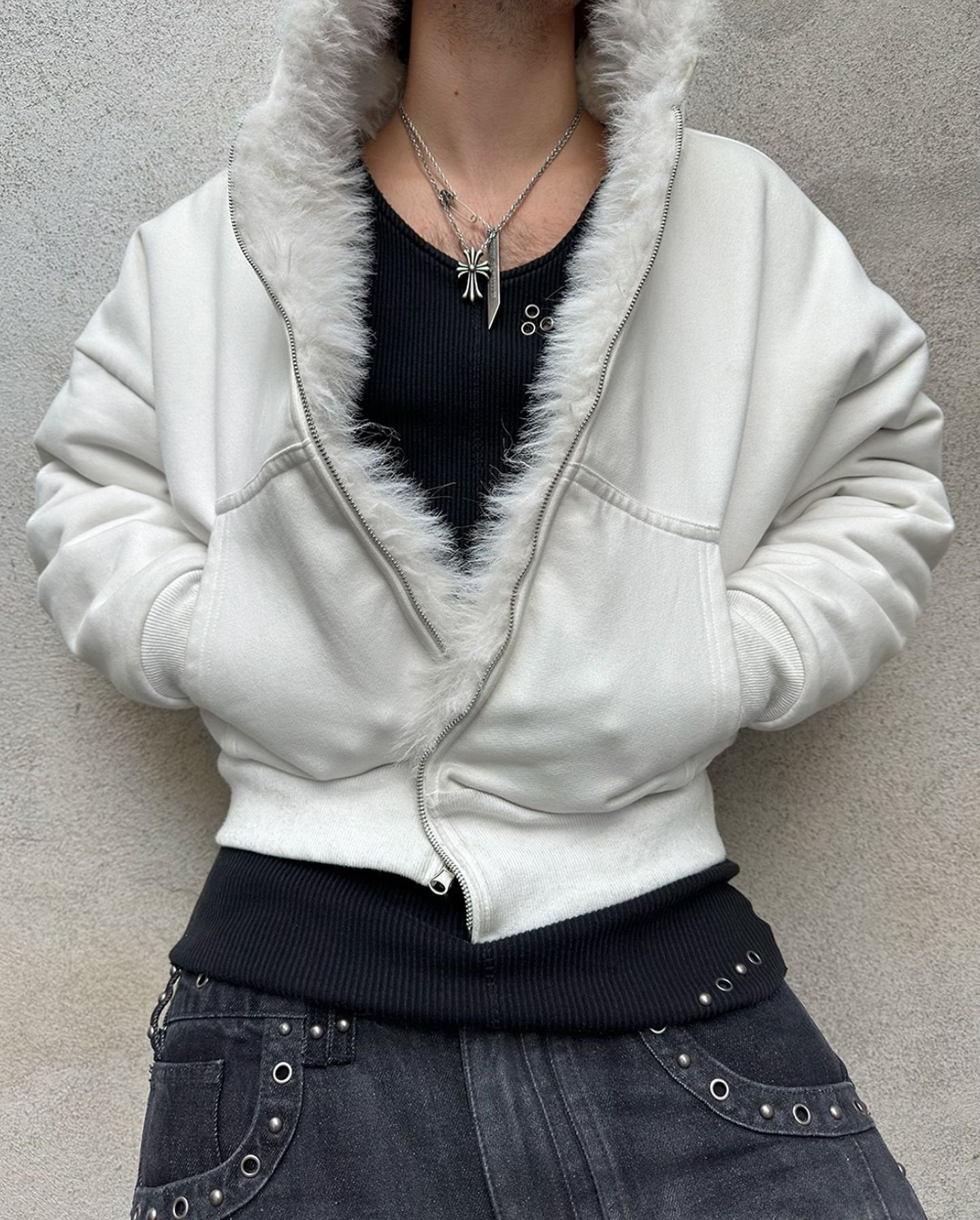 REVERSIBLE YETI HOODIE