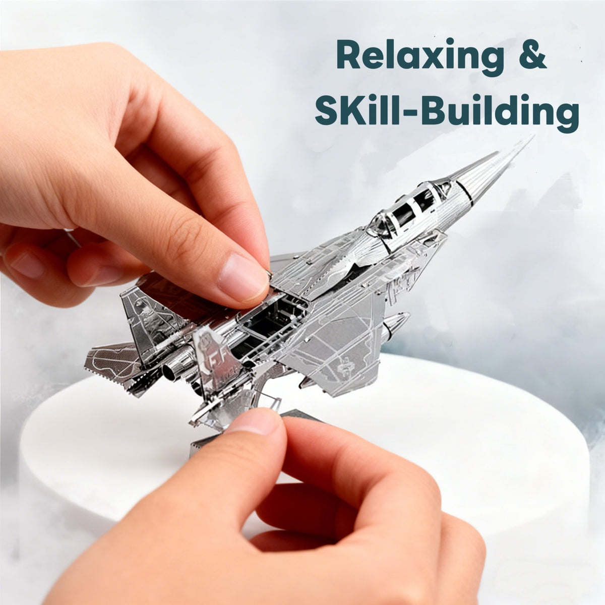 🎉✈️ DIY Full-Metal Aircraft Model Kits