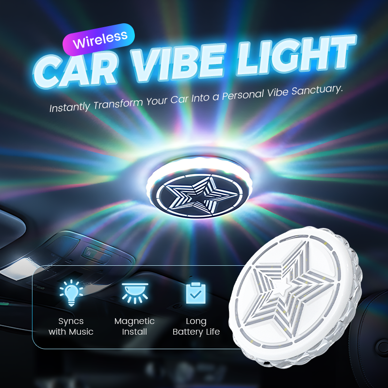 ✨[Car Interior Roof Light - Magnetic Multi-Mode Rechargeable]✨