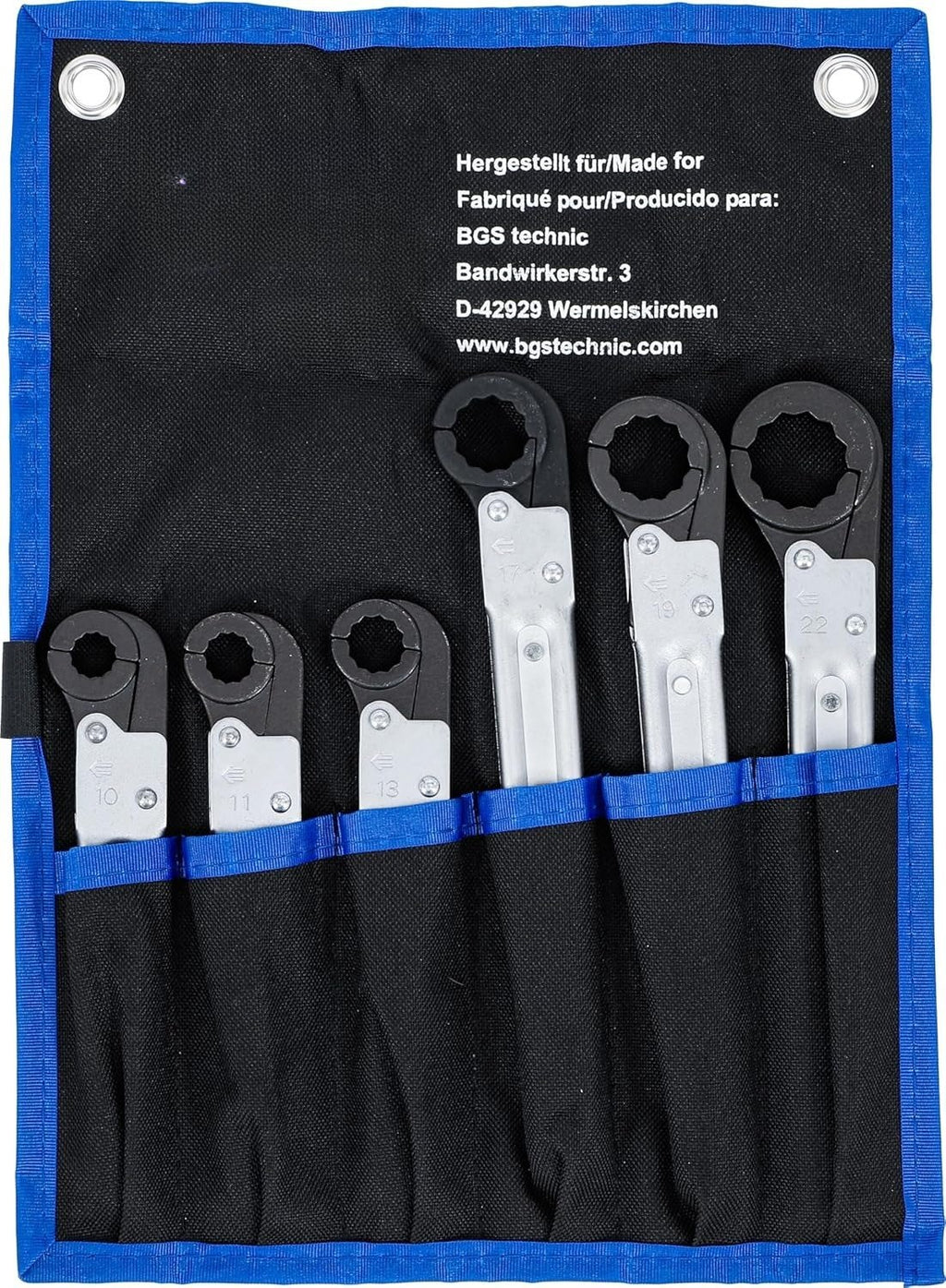 💖🔧 Line Ratchet Wrench Set – 6 PCS