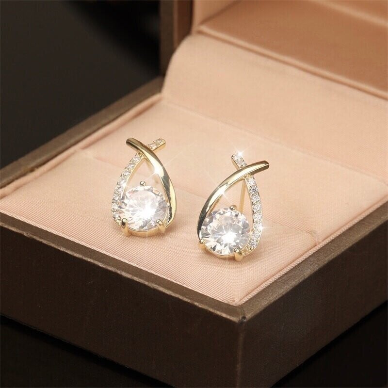 Mermaid Tail Stud Earringsღღ
