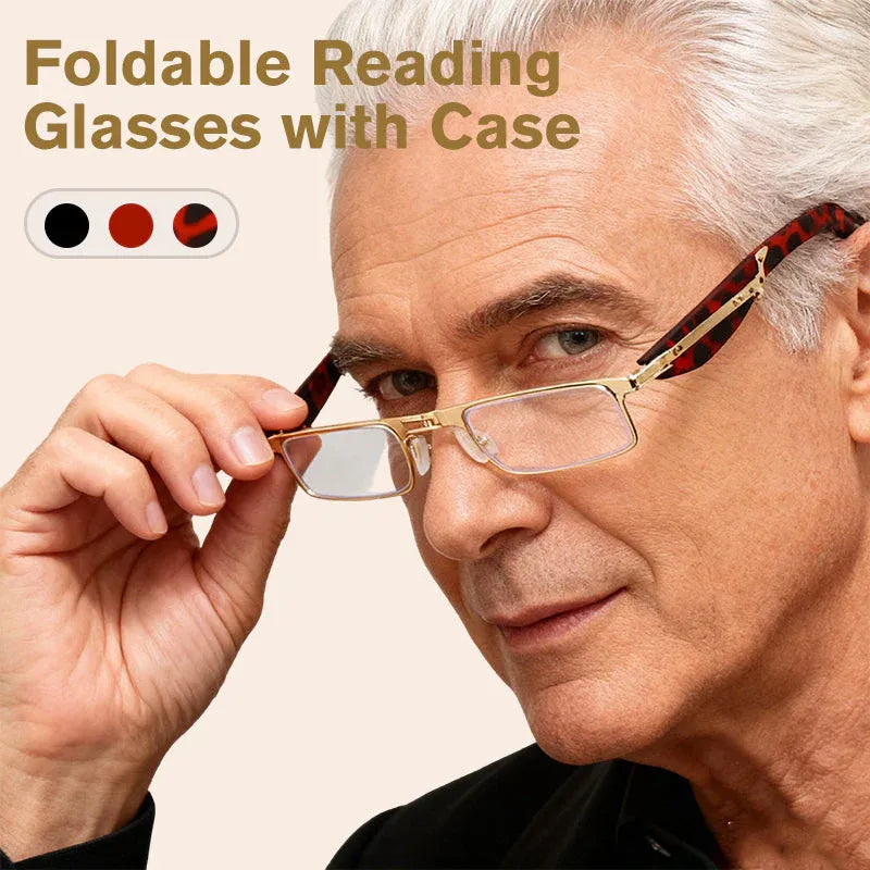 💥✨Foldable Anti-Blue Light Reading Glasses with Case