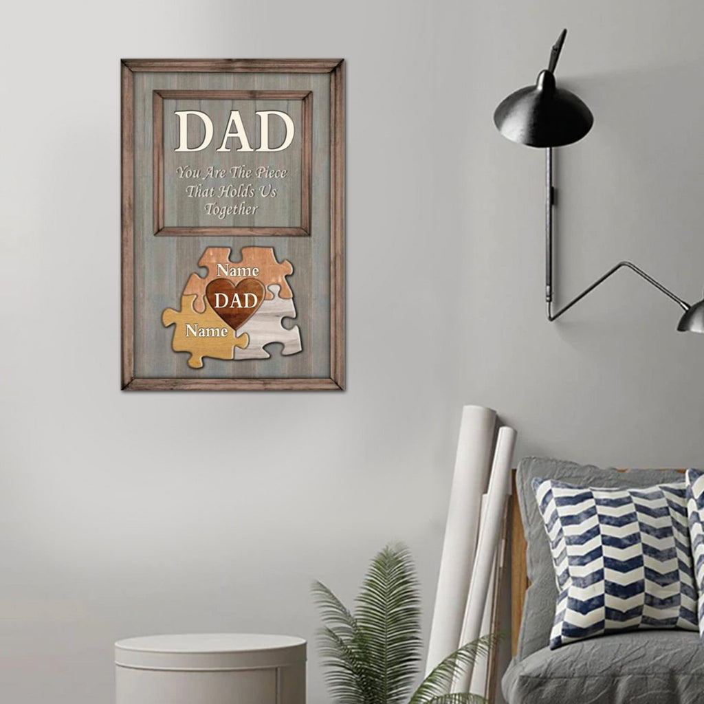 Family Member Puzzle Piece Gift