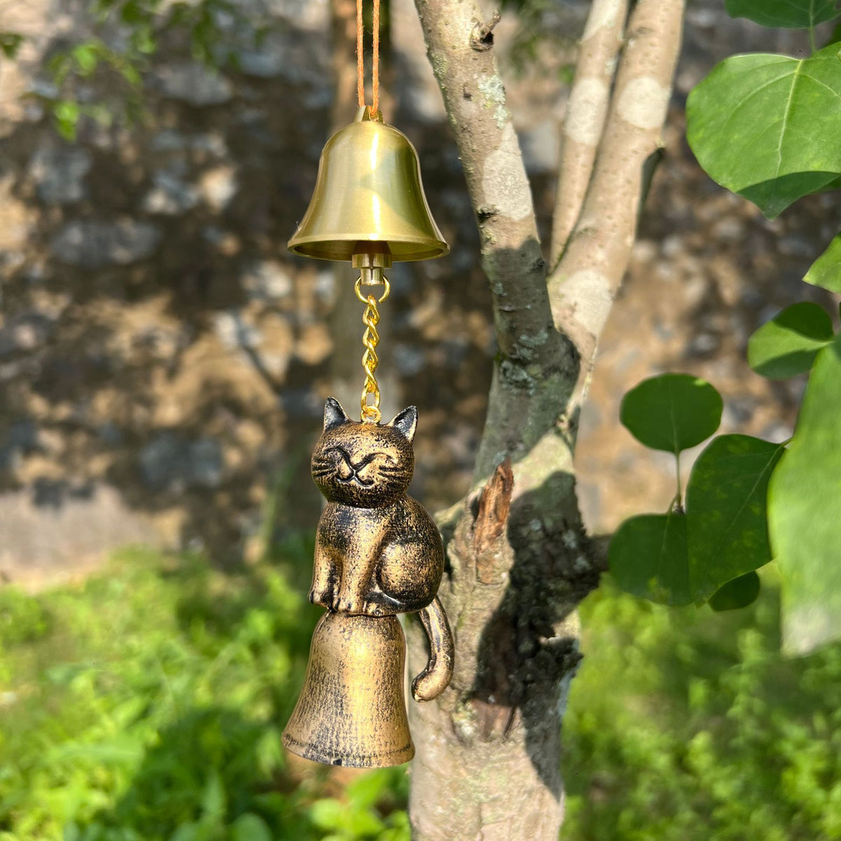 🔥Handmade Retro Cat Wind Chime
