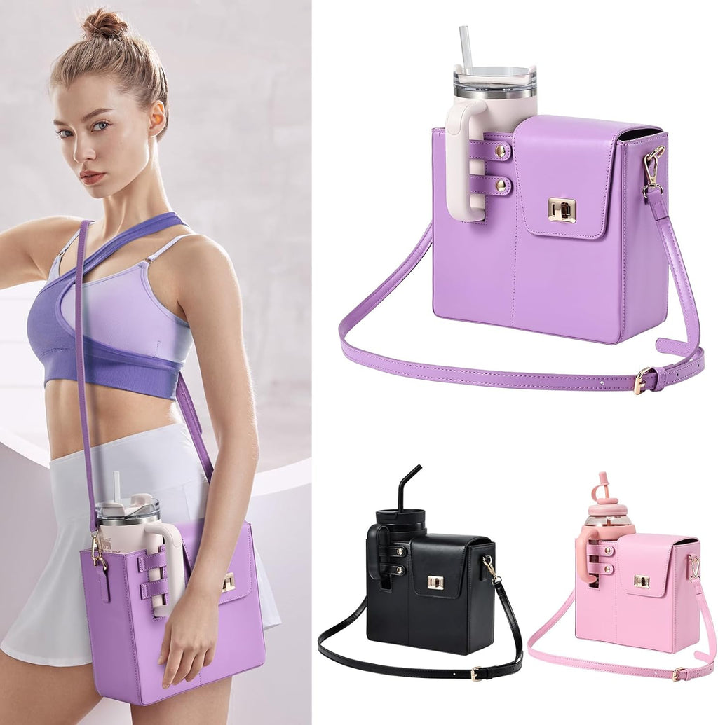🌟🎉Women's Adjustable Crossbody Bag — With Water Bottle Pocket and Wallet Compartment