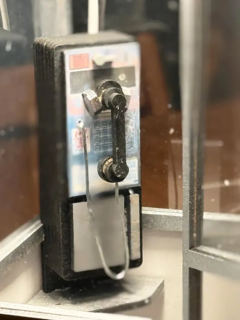 📞Retro Telephone Booth Table Lamp - Nostalgic LED Night Light