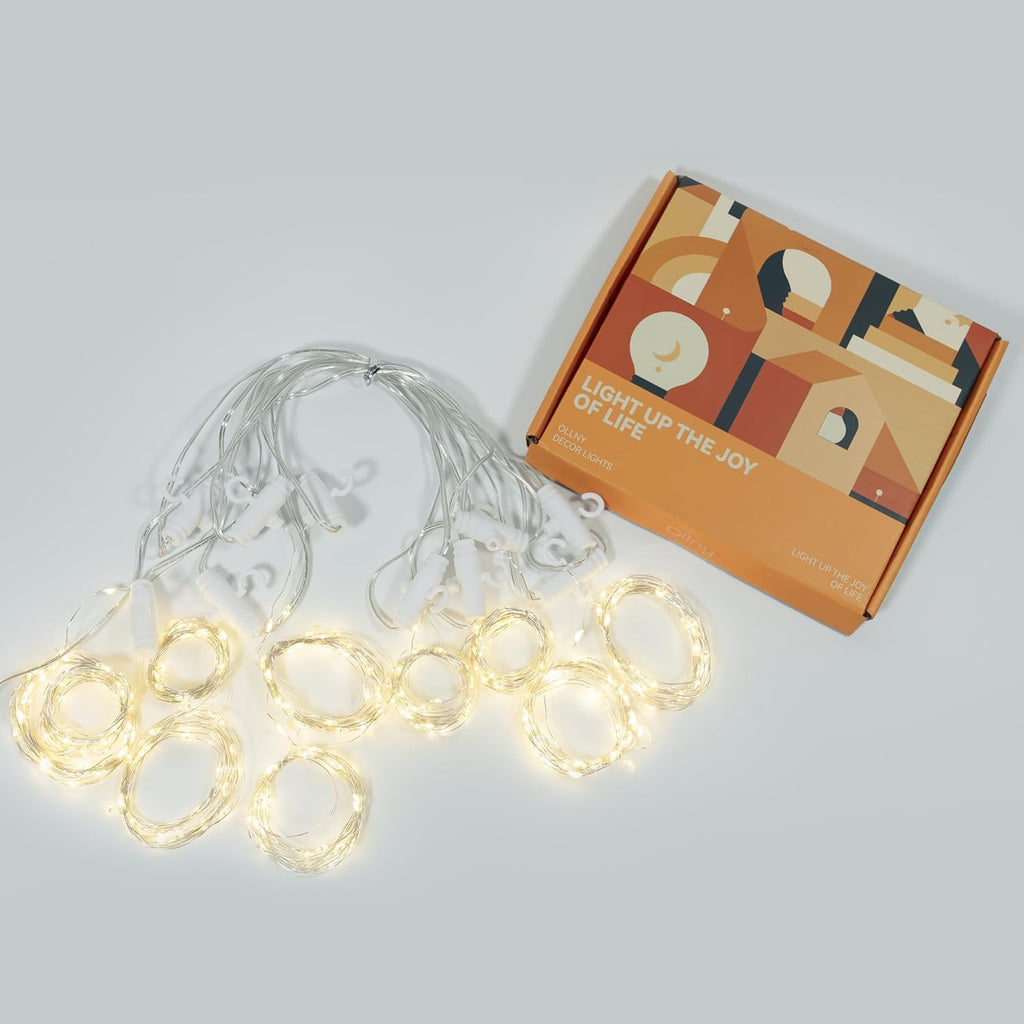 ✨Curtain Lights Indoor Outdoo — 🎄Christmas Window Fairy LightsWaterfall Hanging String Light✨✨