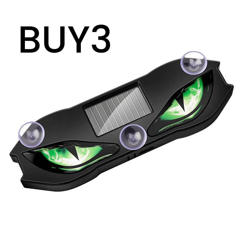 🎉🚗Solar-powered, weatherproof, automatic activation at dark – for more safety on the roadside. 🔥