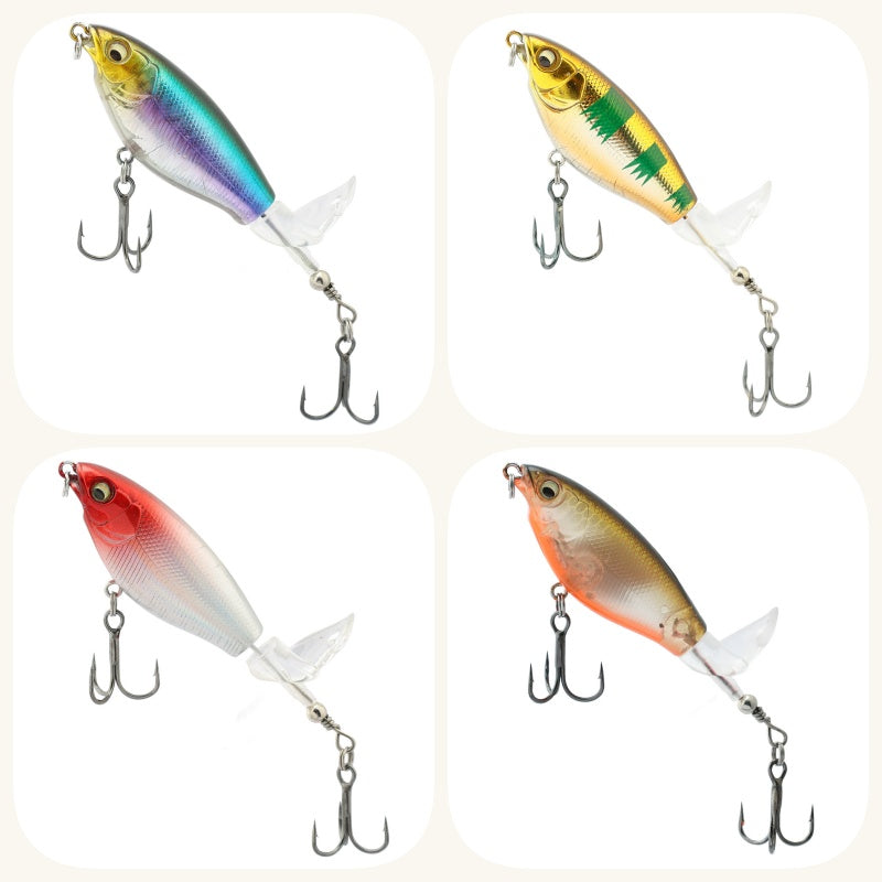 🎉❄️6.5g/12g propeller surface lure bionic fish hook❄️